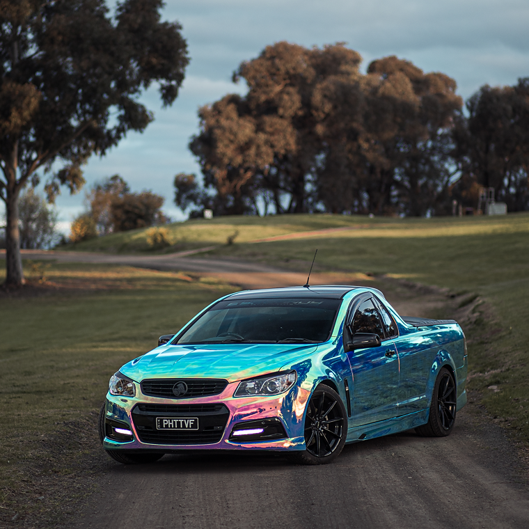 Full colour-change wrap