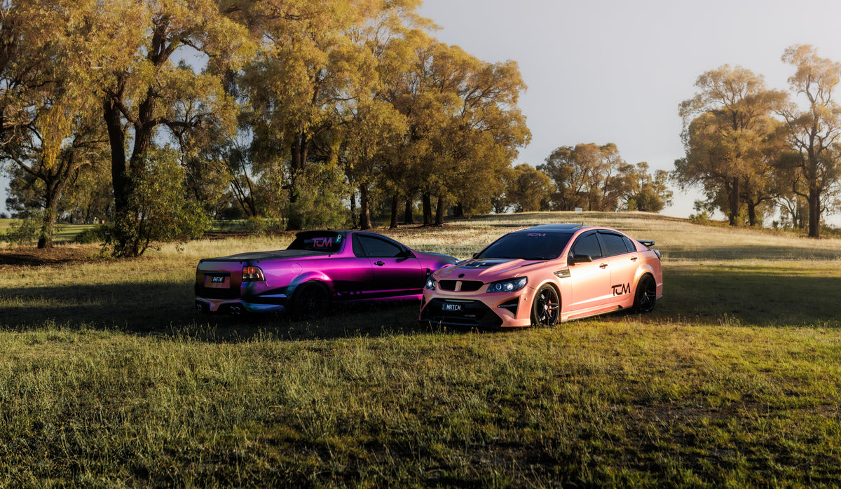 Full colour-change wraps